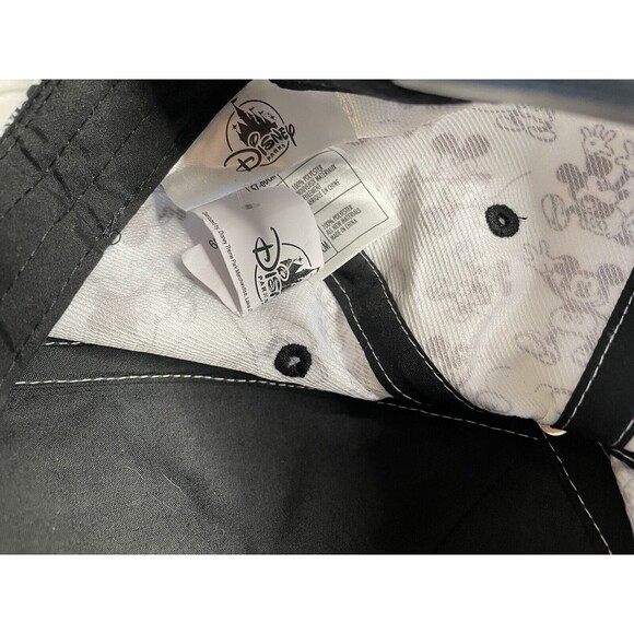 NWT Disney Mickey All Over Print Adult Baseball Embroidered Snapback Hat Cap - Picture 5 of 6